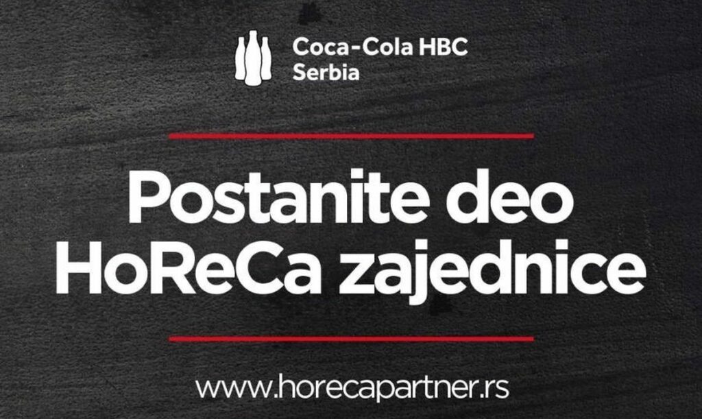 Coca Cola Horeca zajednica visual