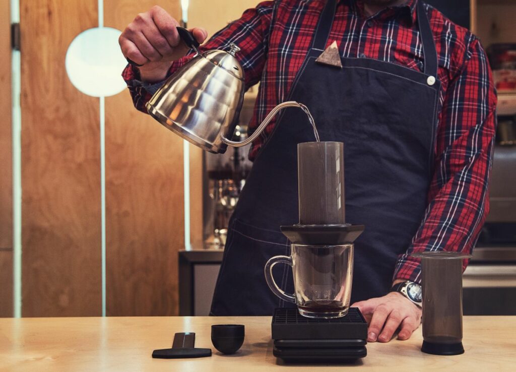 Aeropress barista