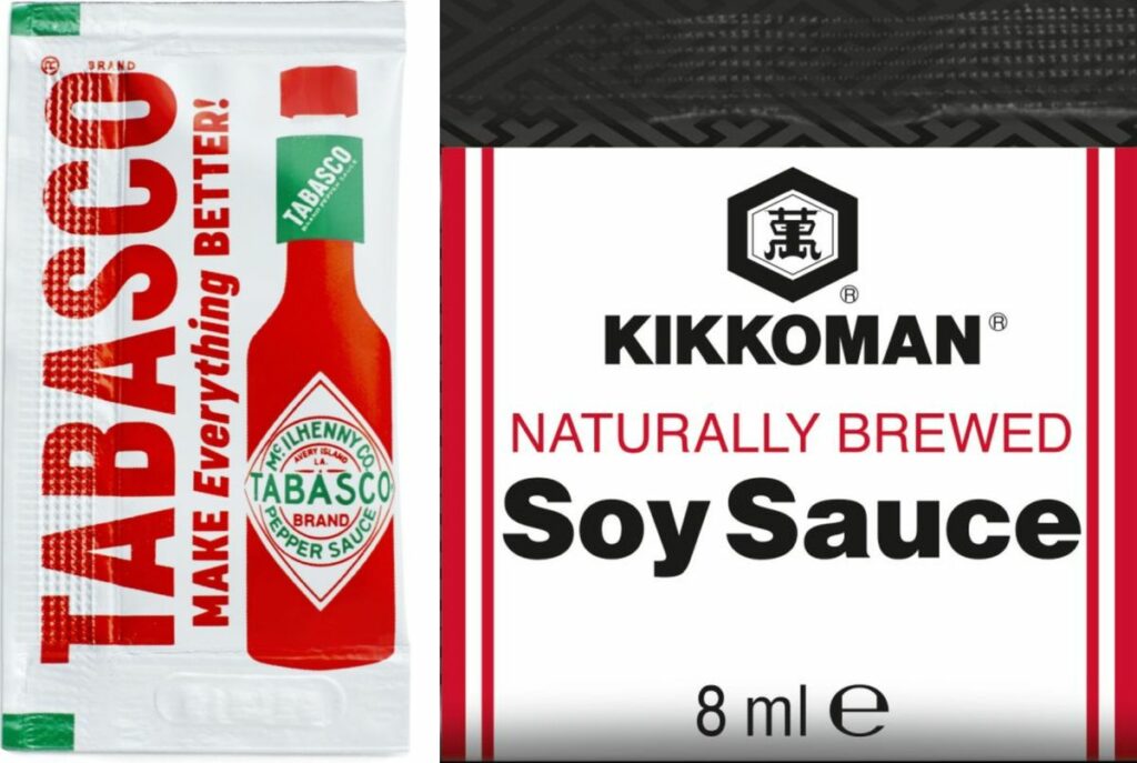 Kikoman i Tabasco spojeno
