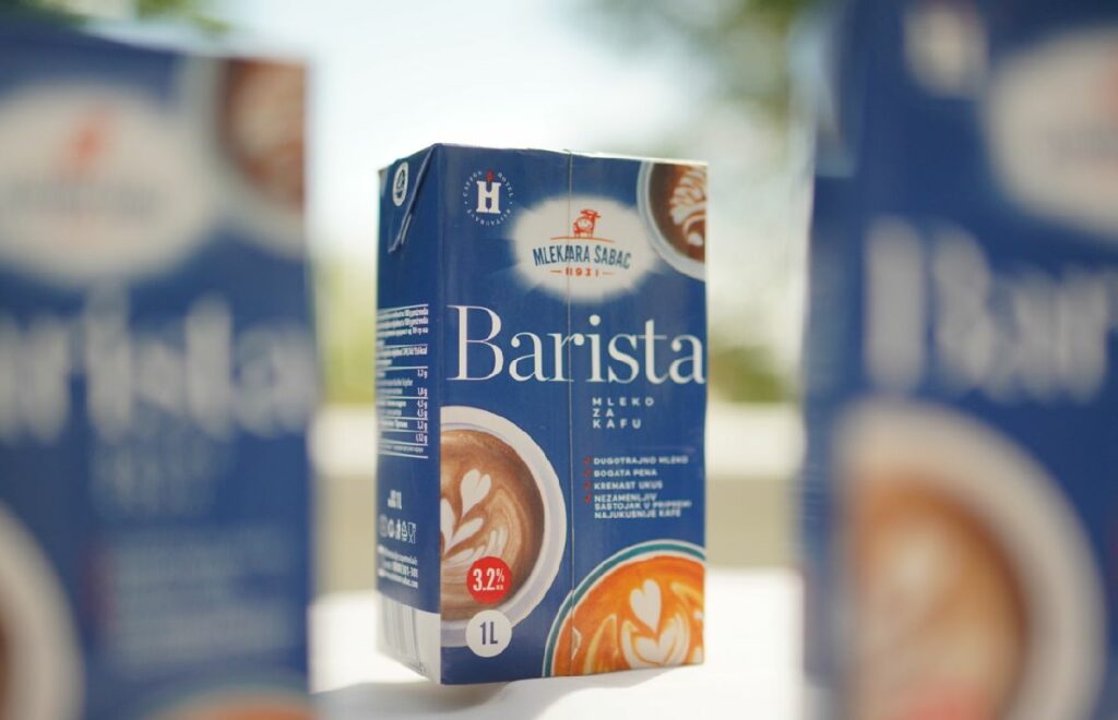Mlekara Šabac Barista mleko