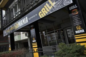 Burgermania spoljni izgled lokala