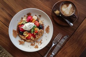 Vafli sa maskarpone kremom