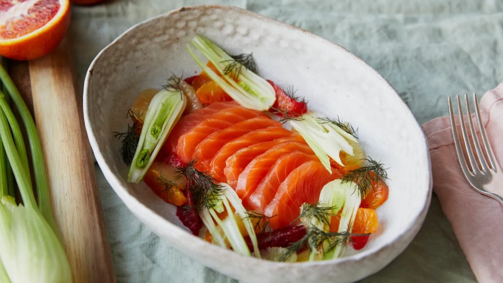 Marinirani losos sa džinom