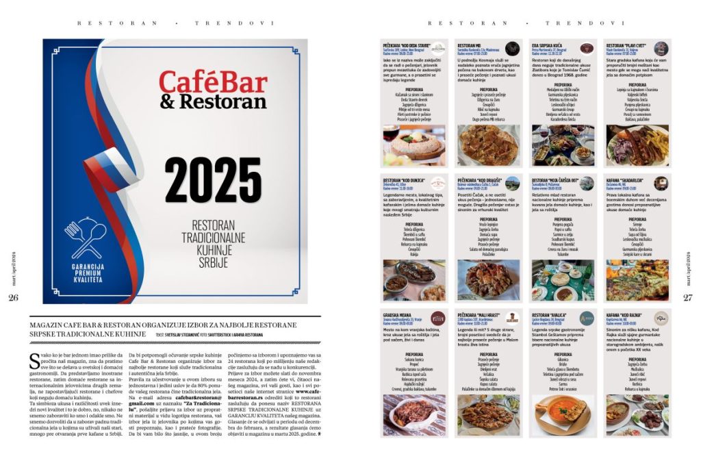 Cafe Bar & Restoran Tradicija restorani