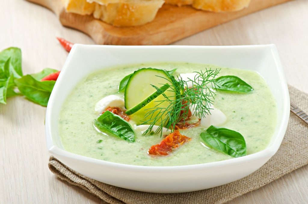 Gaspaco zeleni Thai Gazpacho