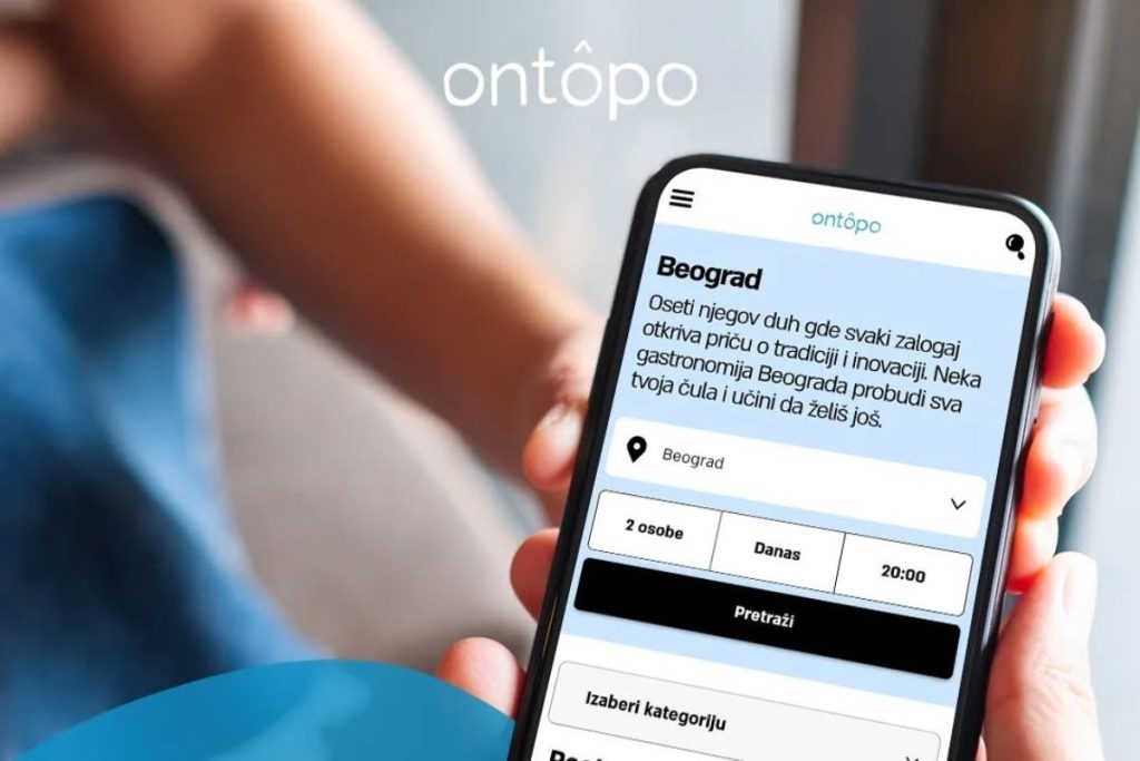 ontopo, online platforma za rezervacije